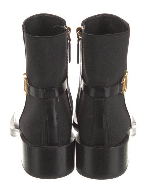 Valentino Leather Chelsea Boots