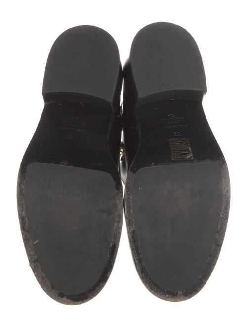 Valentino Leather Chelsea Boots