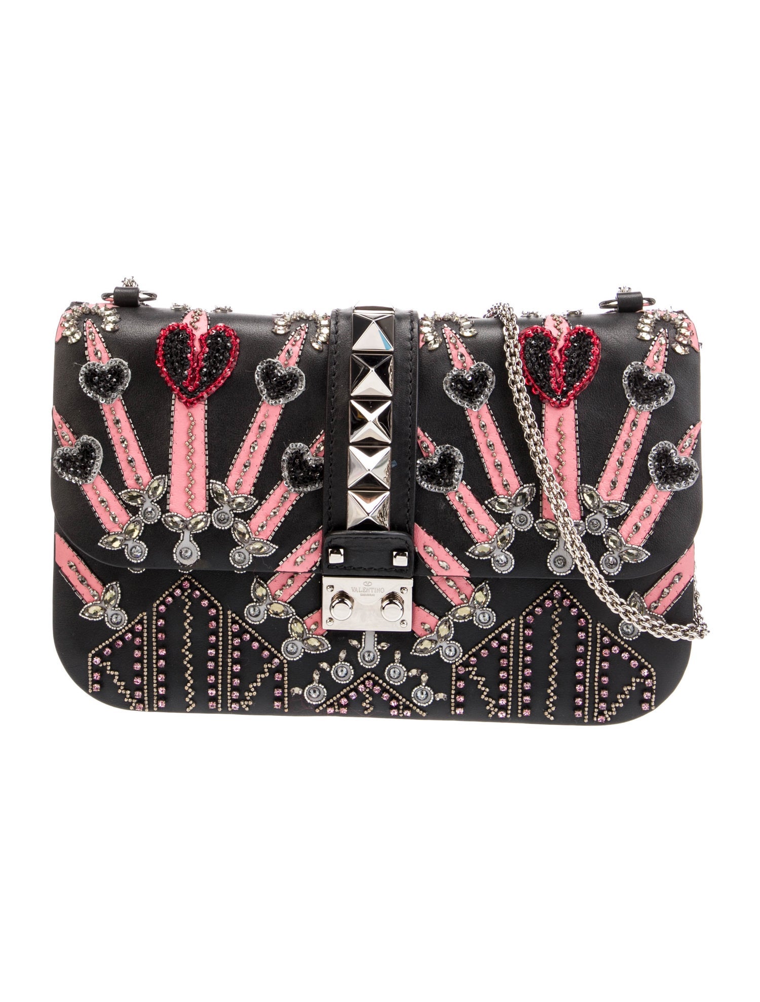 Valentino Leather Crossbody Bag