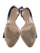 Valentino Patent Leather Bow Accents D'Orsay Pumps