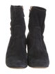Valentino Rockstud Accents Suede Sock Boots