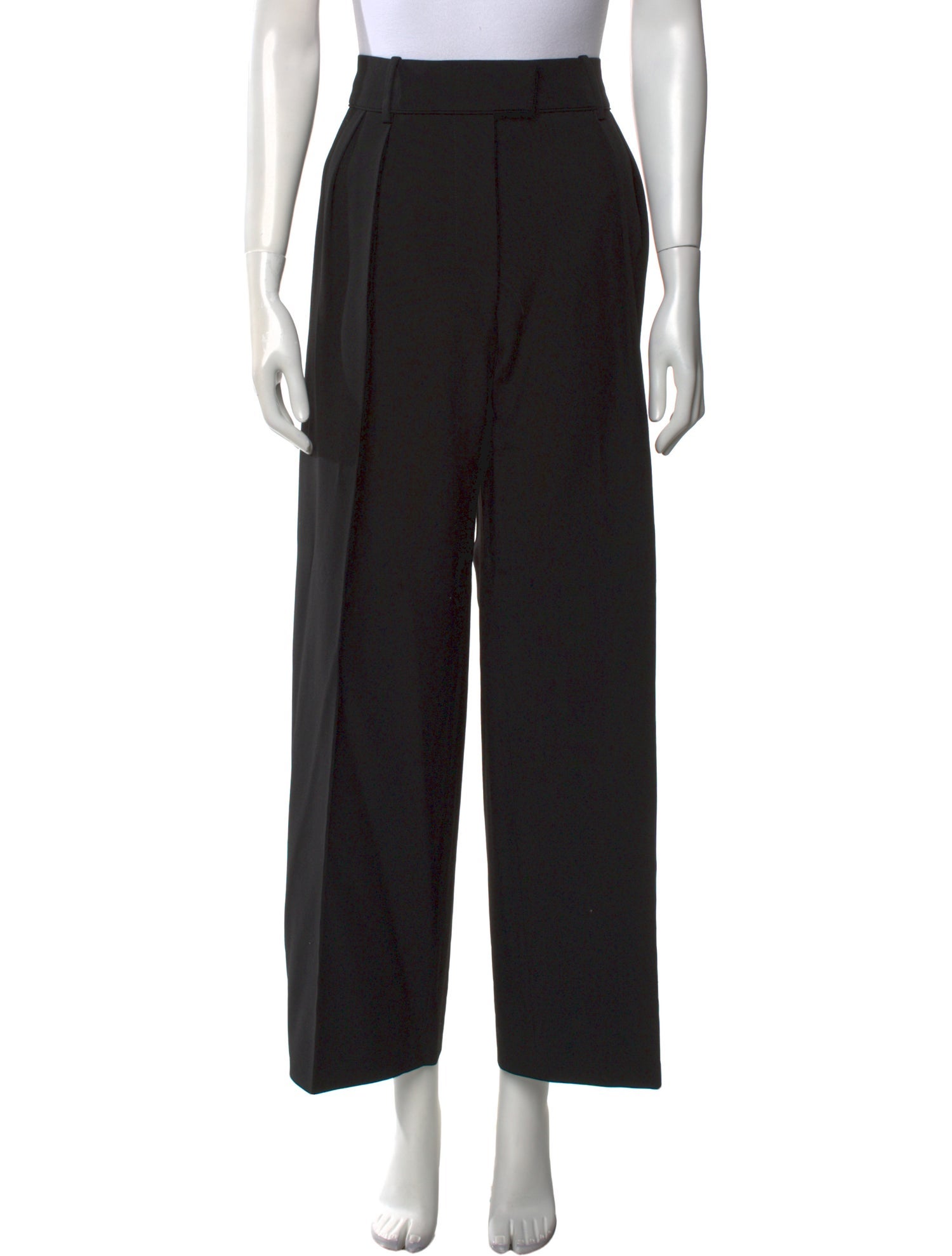 Valentino Virgin Wool Wide Leg Pants