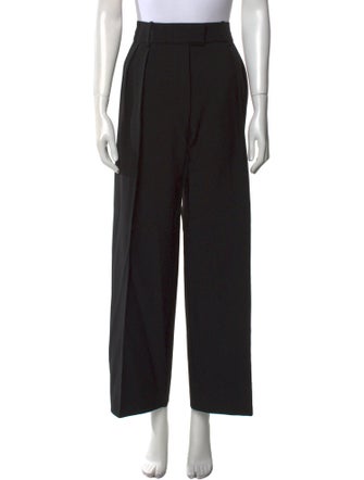 Valentino Virgin Wool Wide Leg Pants