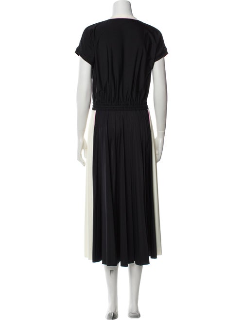 Valentino V-Neck Midi Length Dress