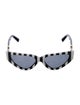 Valentino Cat-Eye Tinted Sunglasses