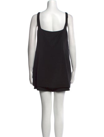 Valentino Wool Square Neckline Romper