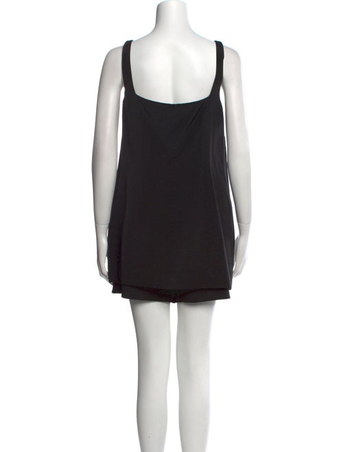 Valentino Wool Square Neckline Romper