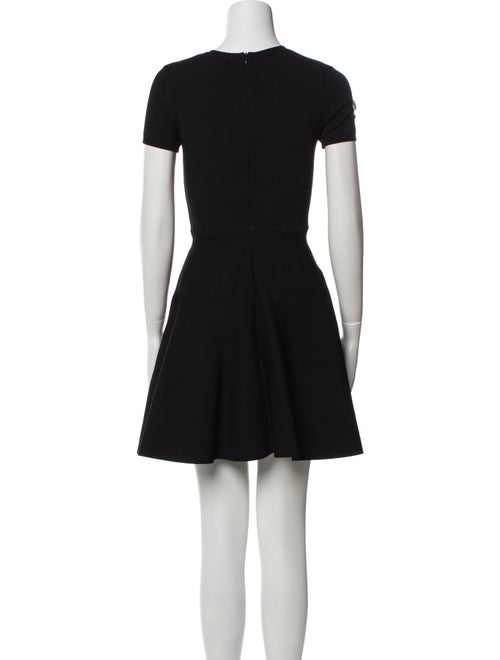 Valentino Crew Neck Mini Dress
