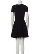 Valentino Crew Neck Mini Dress