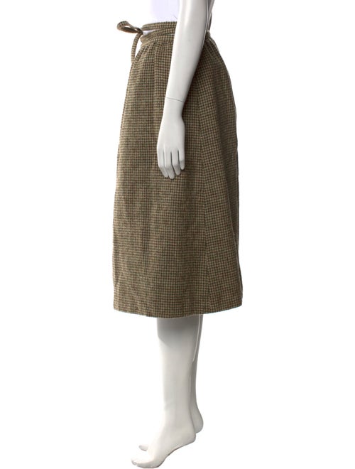 Valentino Tweed Knee-Length Skirt