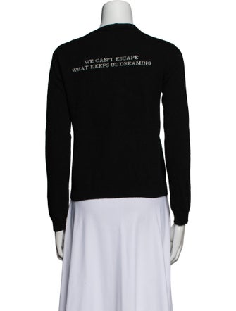 Valentino Wool Printed Sweater