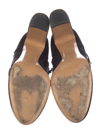 Valentino Rockstud Accents Suede Boots