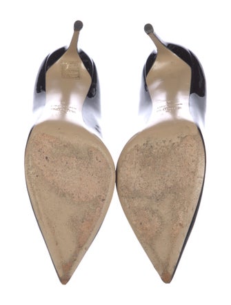 Valentino Rockstud Accents Patent Leather Pumps