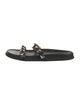 Valentino Rockstud Accents Leather Slides