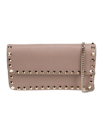 Valentino Rockstud Wallet on a Chain