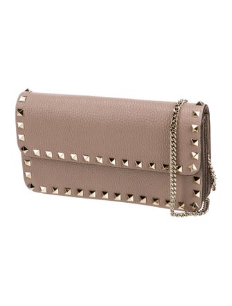 Valentino Rockstud Wallet on a Chain
