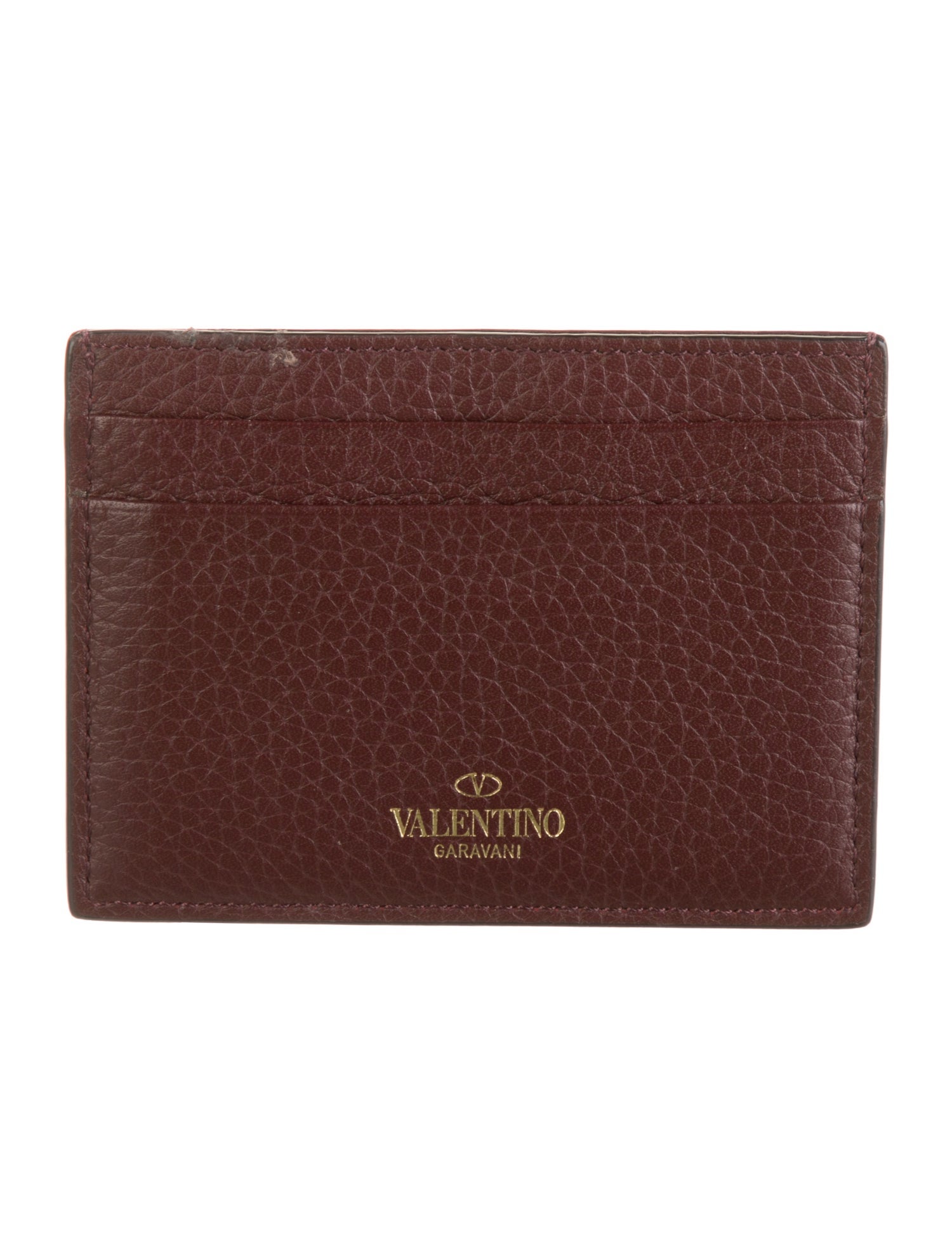 Valentino Leather Card Holder
