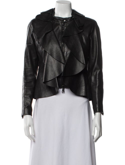 Valentino Leather Biker Jacket