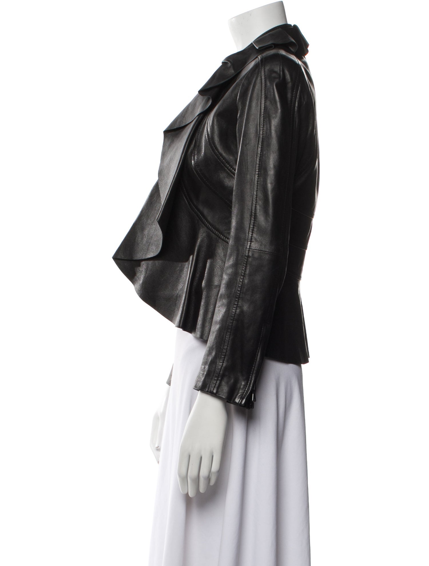 Valentino Leather Biker Jacket
