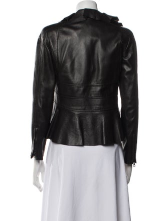 Valentino Leather Biker Jacket