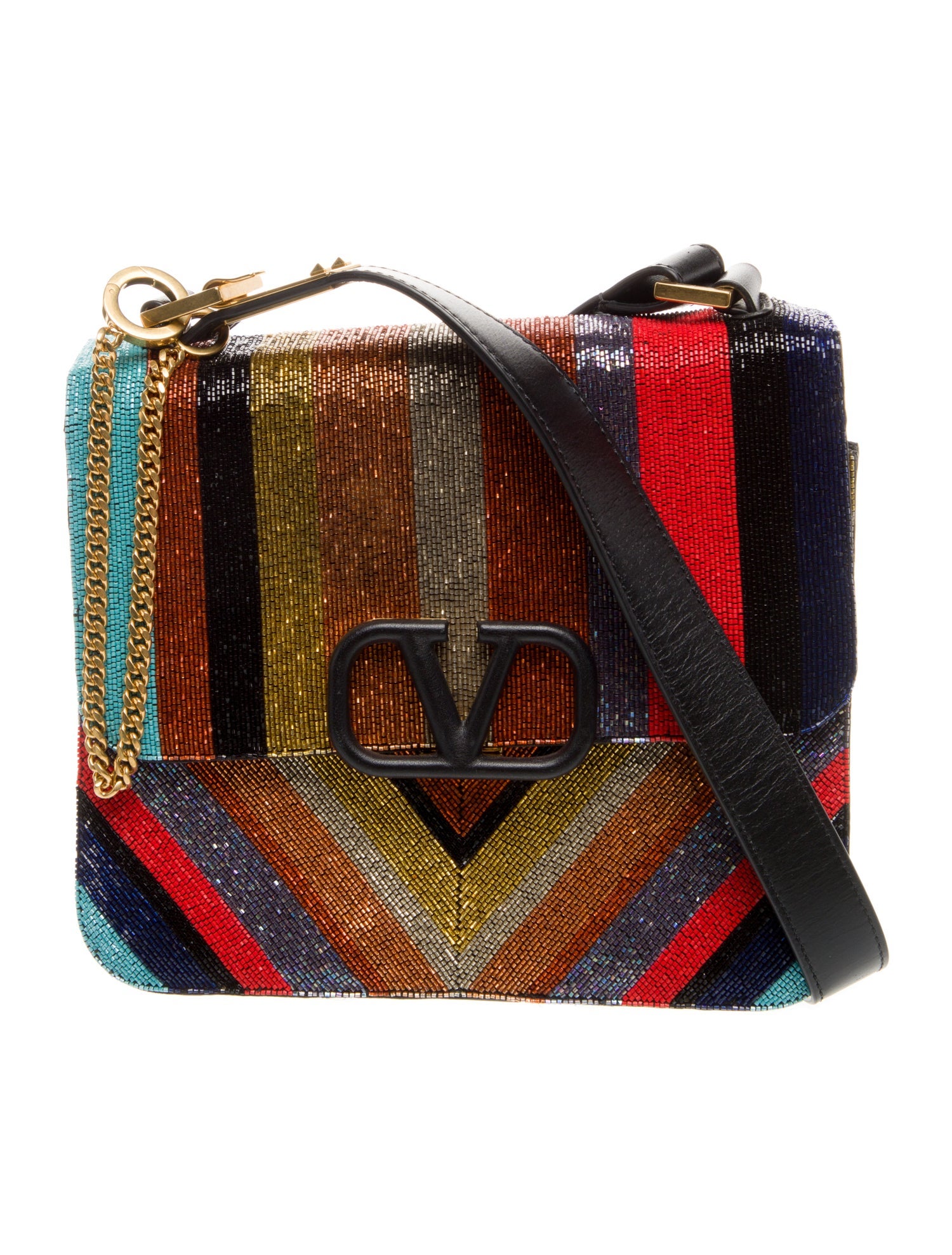 Valentino Crystal Shoulder Bag