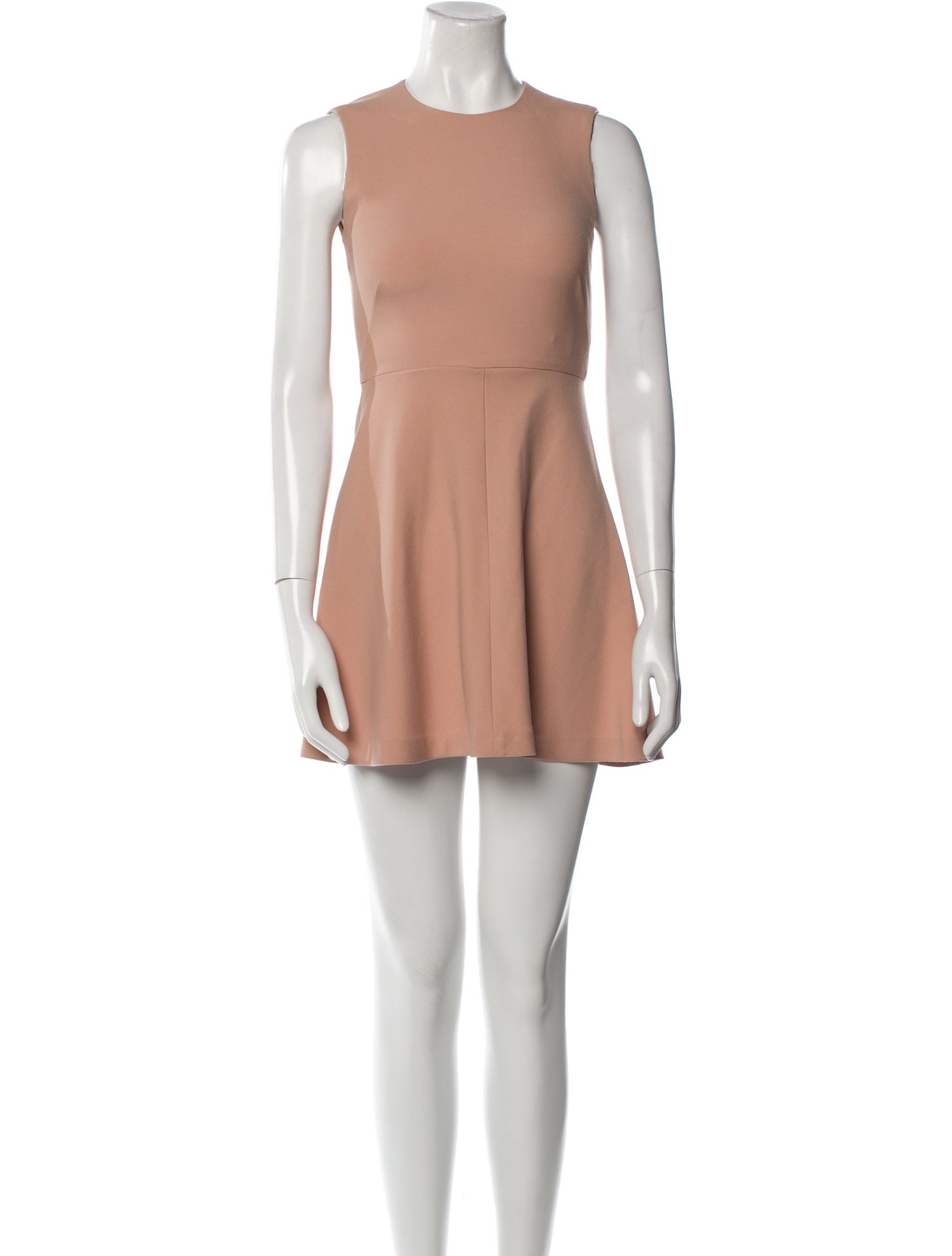 Valentino Crew Neck Mini Dress