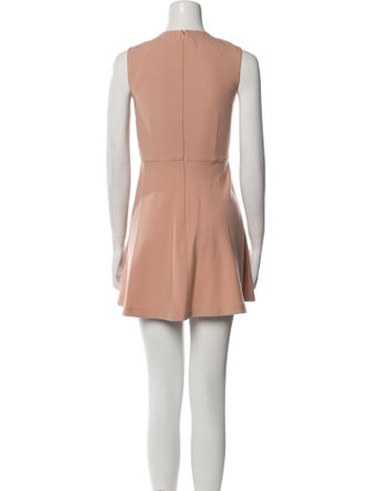 Valentino Crew Neck Mini Dress