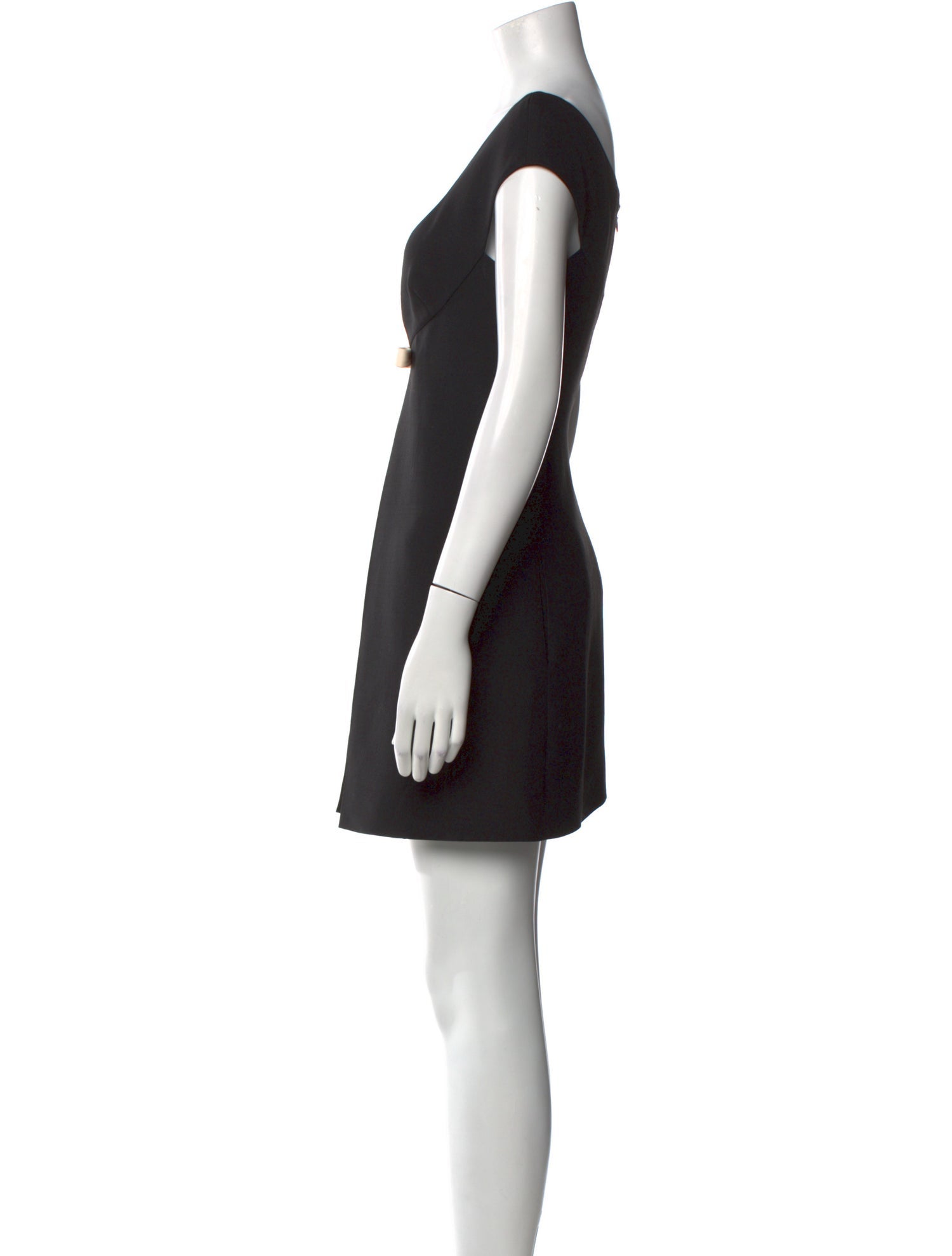 Valentino Virgin Wool Mini Dress w/ Tags