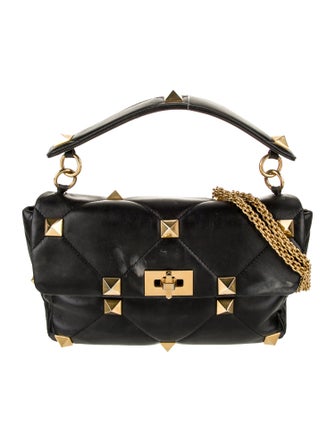 Valentino Roman Stud Top Handle Bag