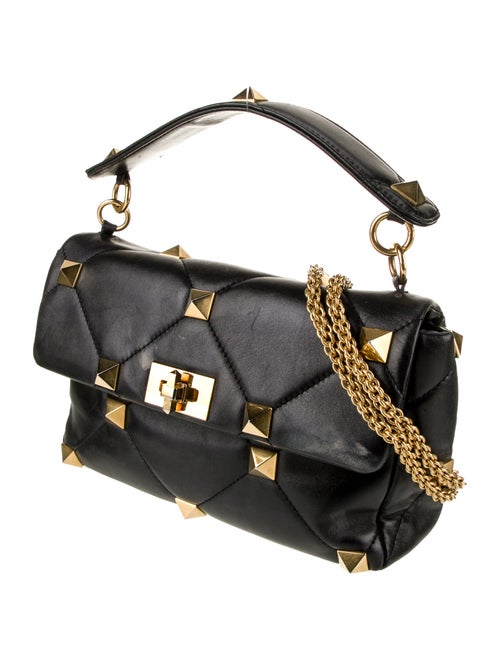Valentino Roman Stud Top Handle Bag