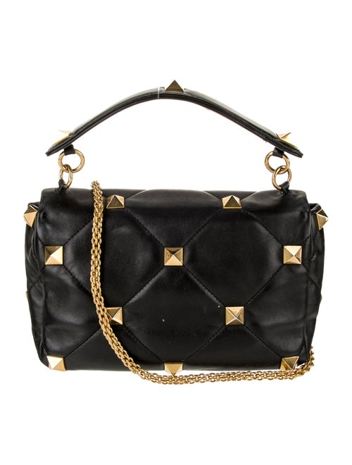 Valentino Roman Stud Top Handle Bag
