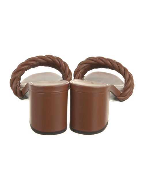 Valentino Leather Slides