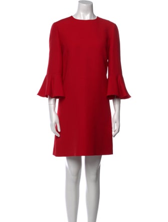 Valentino Virgin Wool Mini Dress