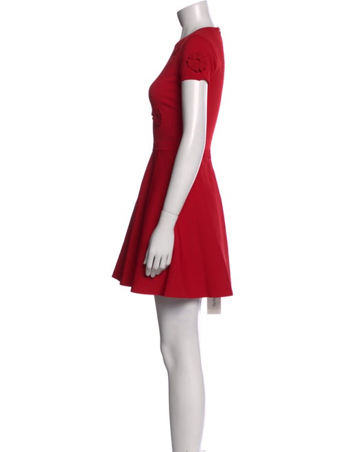 Valentino Crew Neck Mini Dress