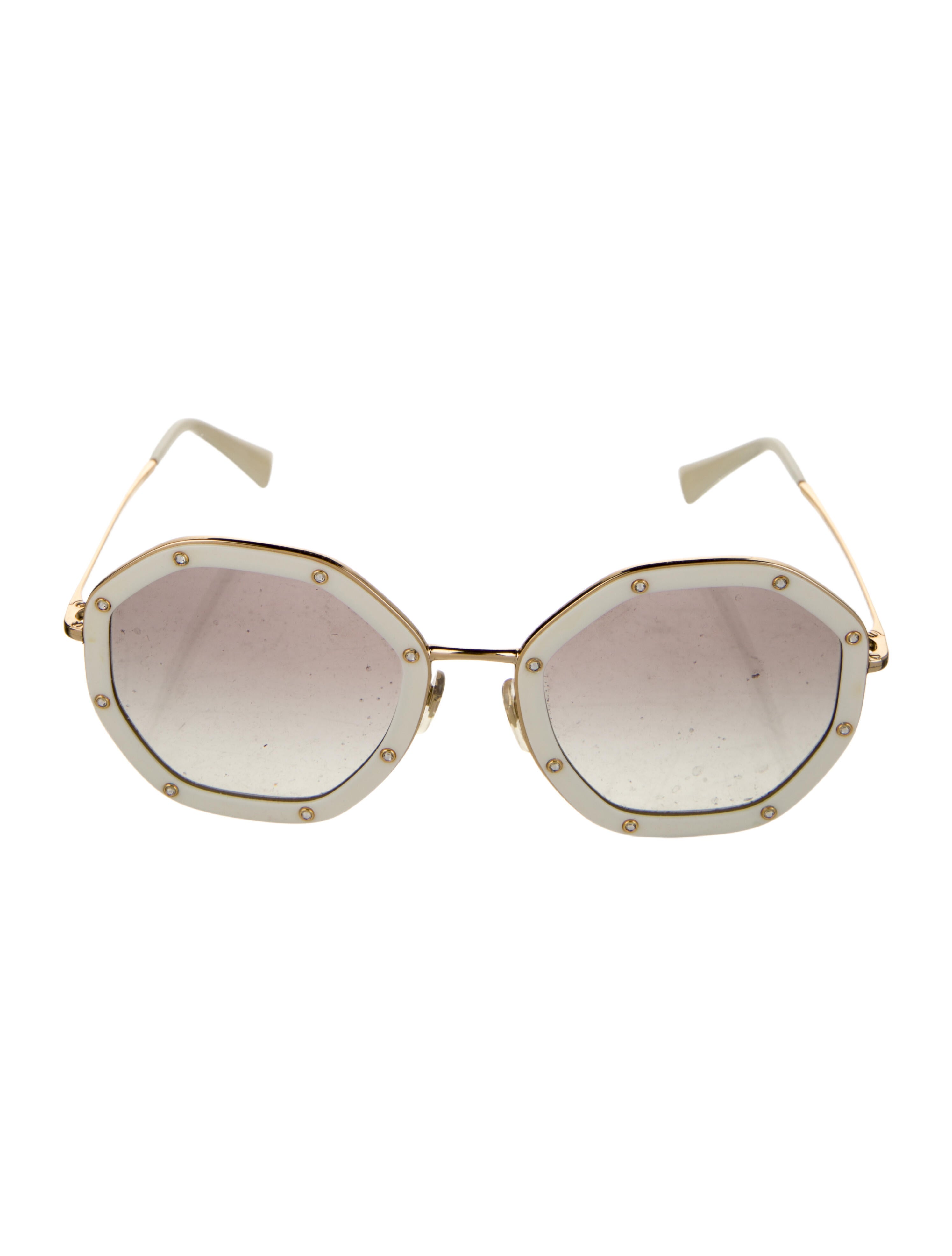 Valentino Oversize Gradient Sunglasses