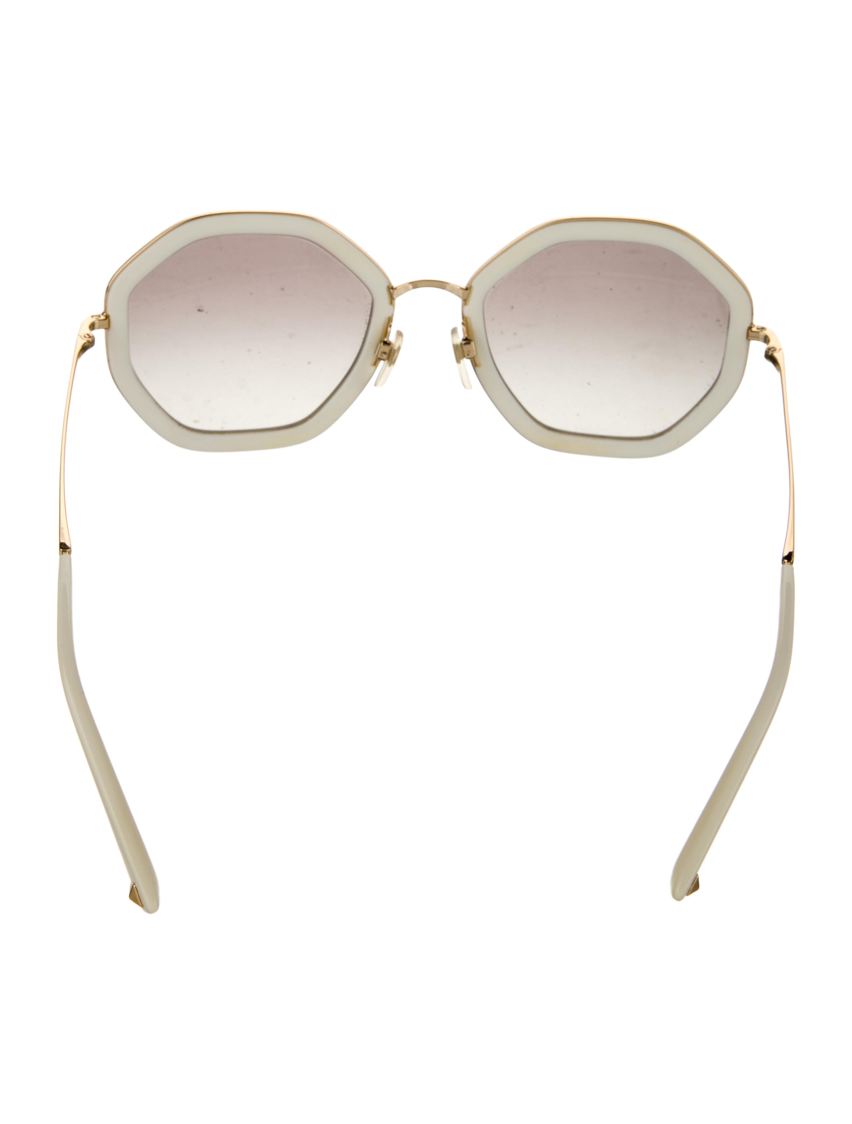 Valentino Oversize Gradient Sunglasses