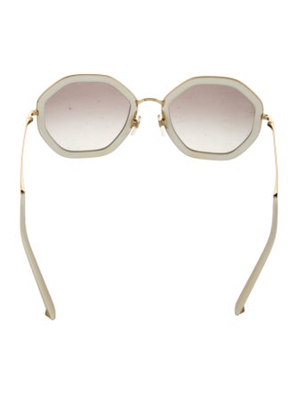 Valentino Oversize Gradient Sunglasses