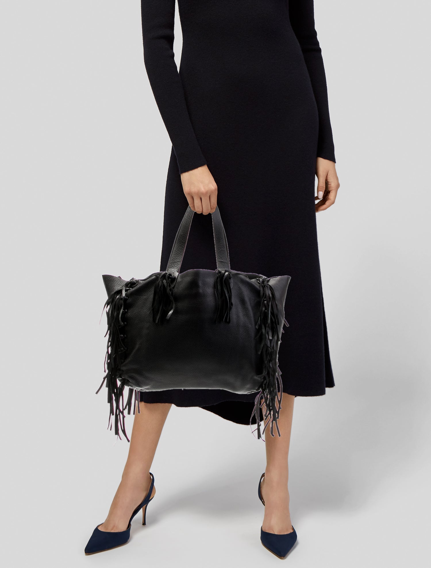 Valentino Leather Tote