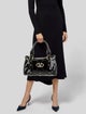 Valentino Patent Leather Top Handle Bag