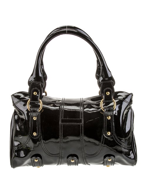 Valentino Patent Leather Top Handle Bag