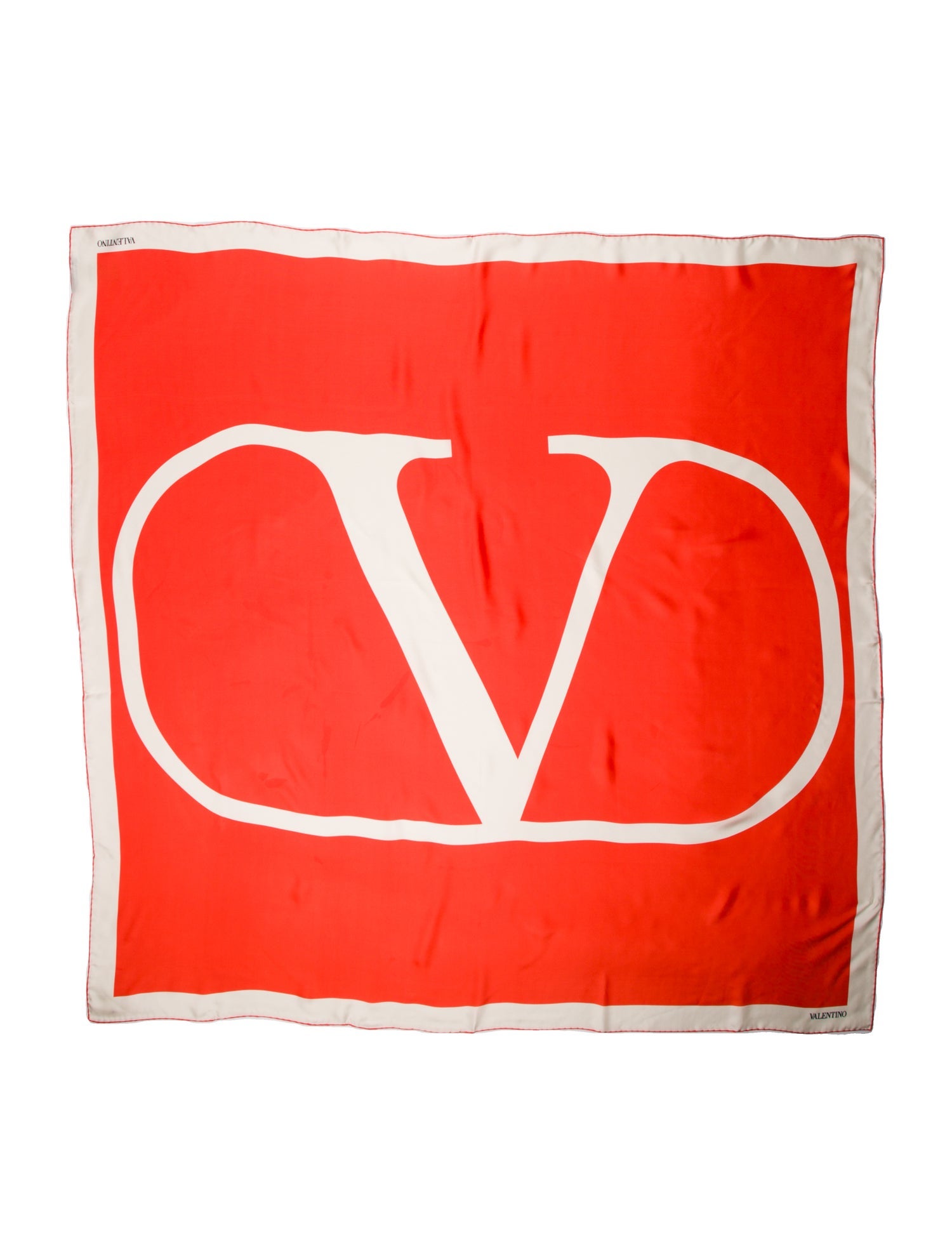 Valentino Silk Printed Scarf