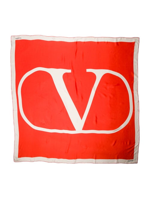 Valentino Silk Printed Scarf