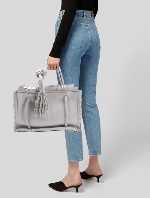 Valentino Leather Top Handle Bag