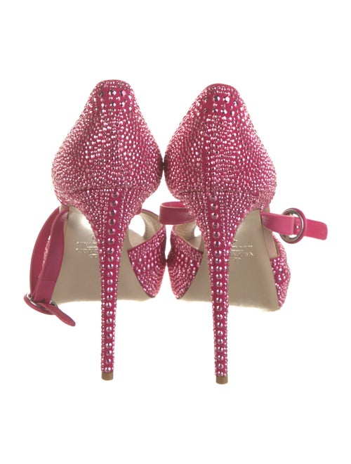 Valentino Crystal Crystal Embellishments D'Orsay Pumps