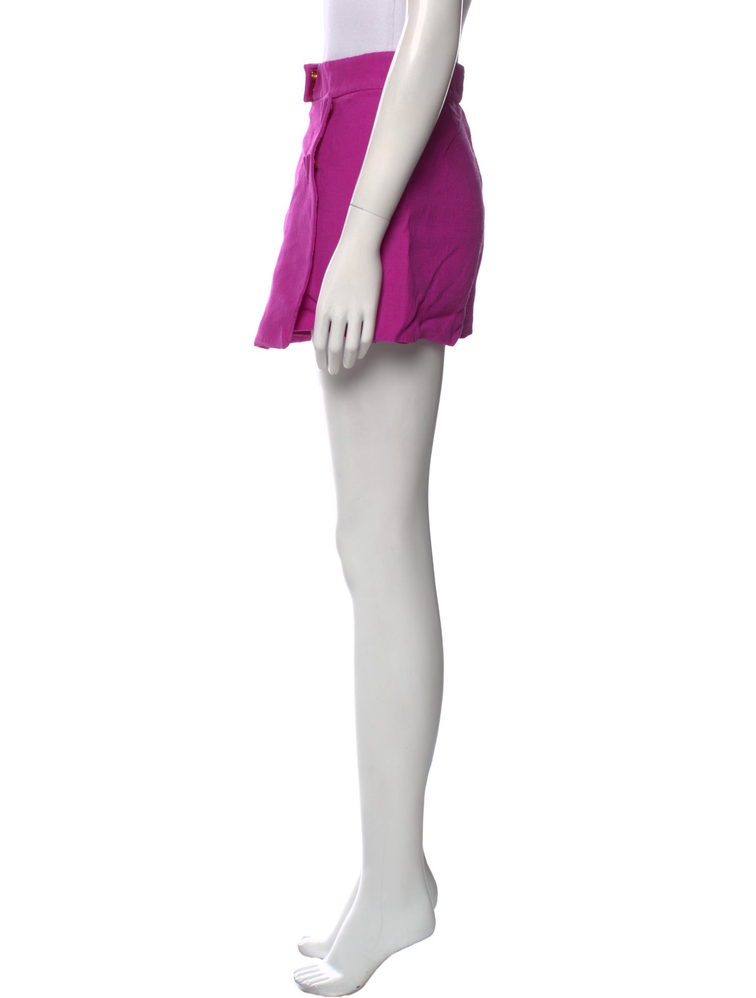 Valentino Virgin Wool Mini Shorts