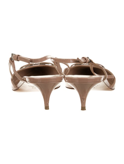 Valentino Patent Leather Slingback Pumps