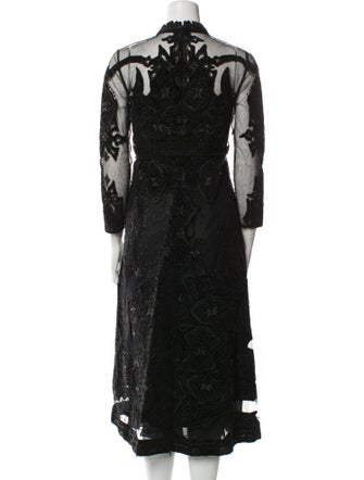 Valentino Lace Midi Length Dress