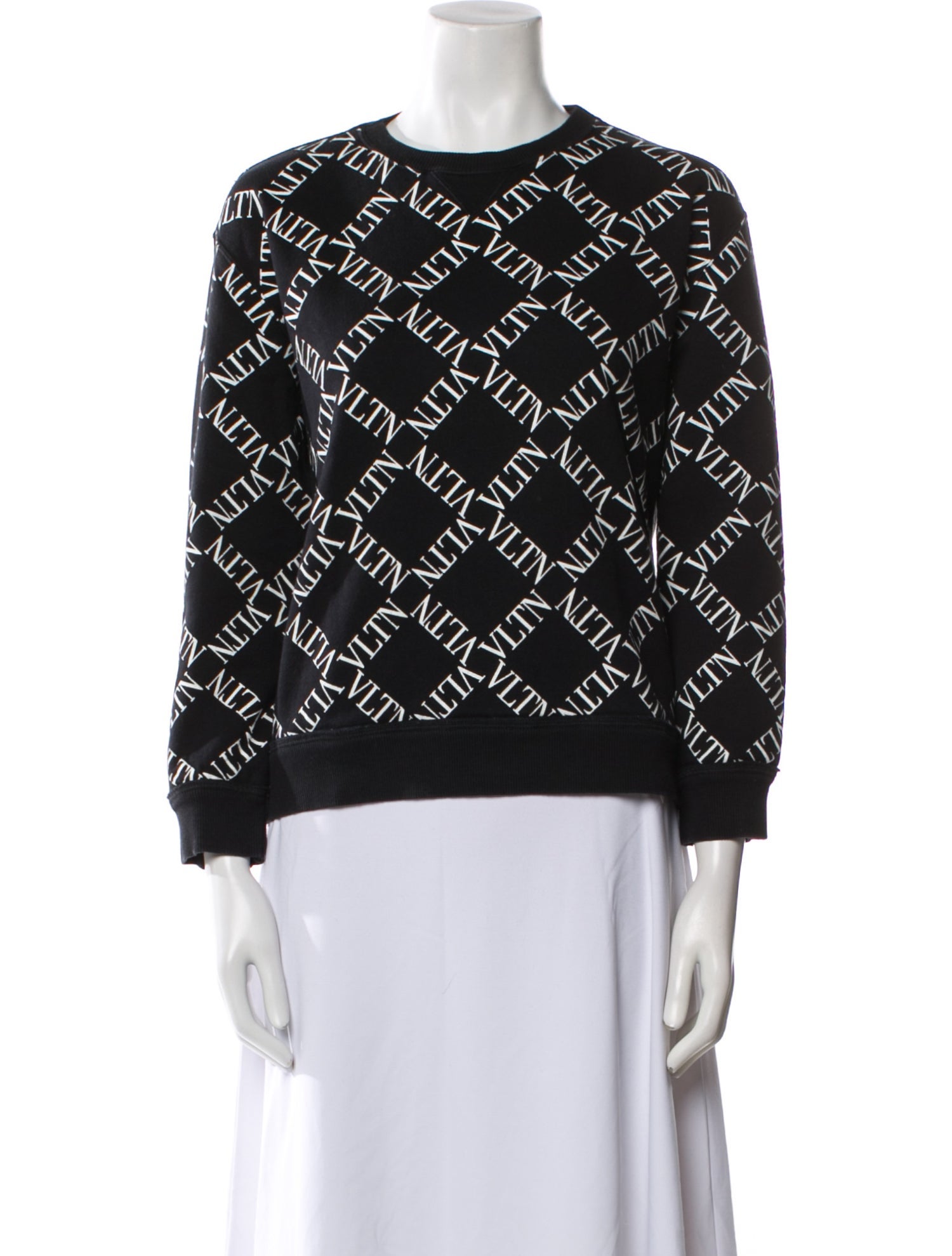 Valentino Printed Crew Neck Sweatshirt