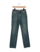 Valentino Mid-Rise Straight Leg Jeans