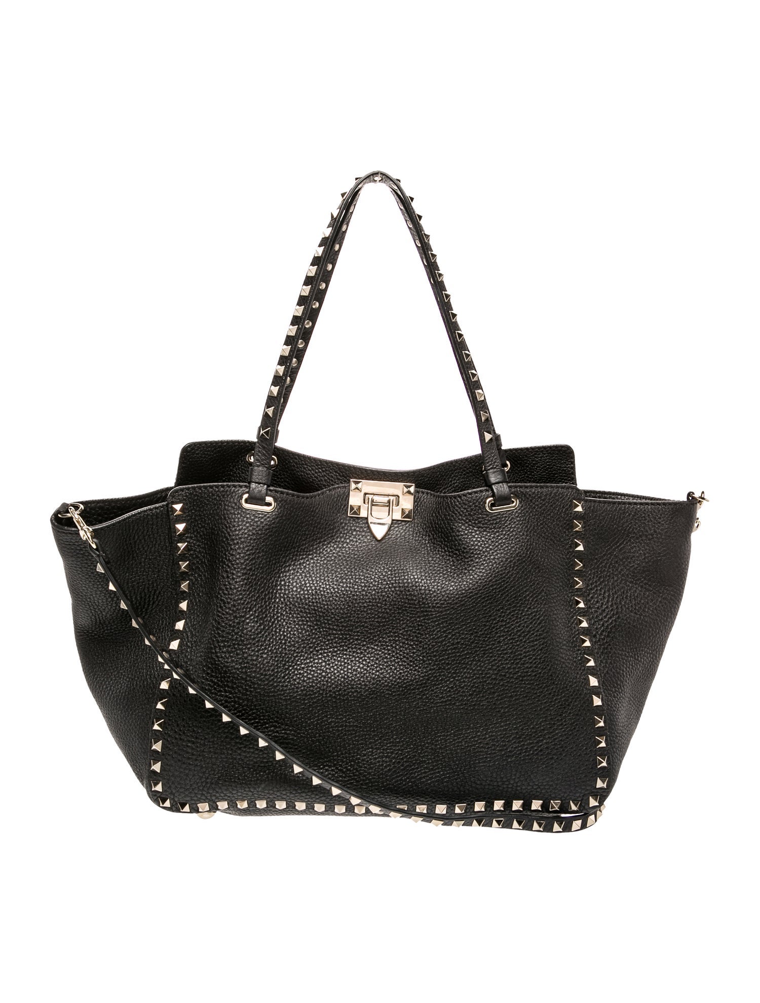 Valentino Leather Top Handle Bag
